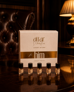 Gift Combo for HIM - 5 Perfume Oil Roll-on x 1mL Travel Set | Experience Set