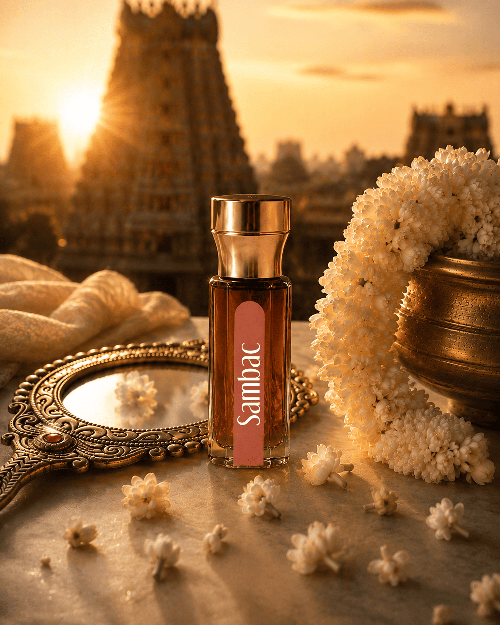 Madurai Sambac | 3mL / 6mL Attar Perfume Oil Roll-on