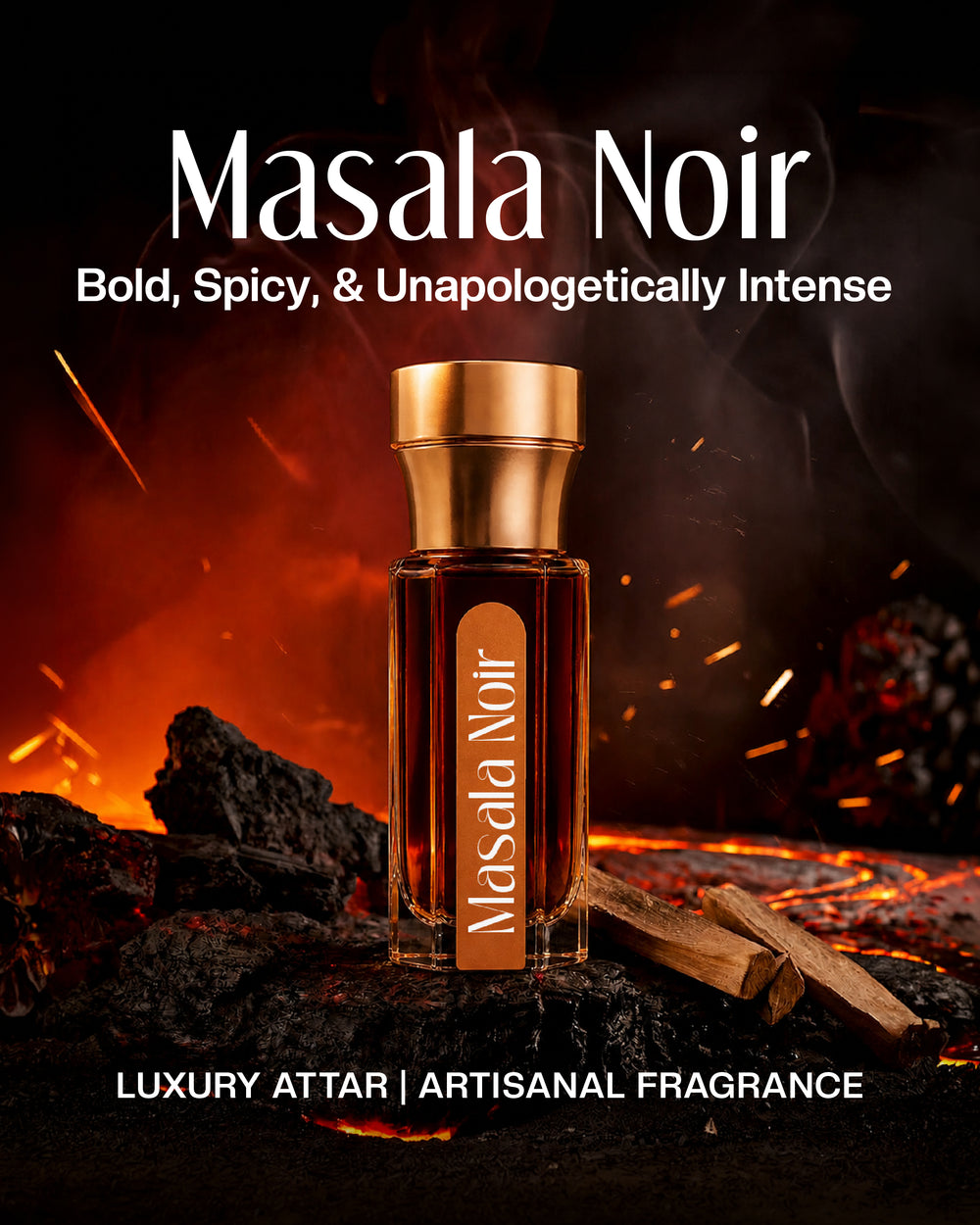 Masala Noir - Luxury Attar (Perfume Oil)