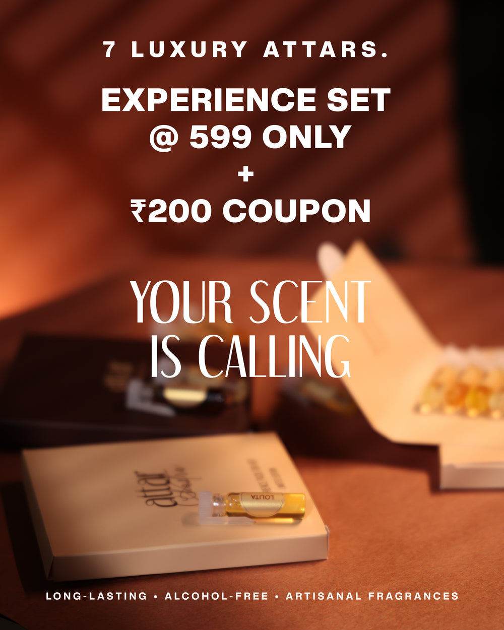 Experience Set - Attars | Luxury Perfume Oils