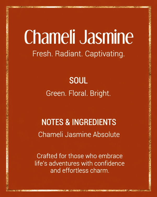Chameli Jasmine - Luxury Attar (Perfume Oil)