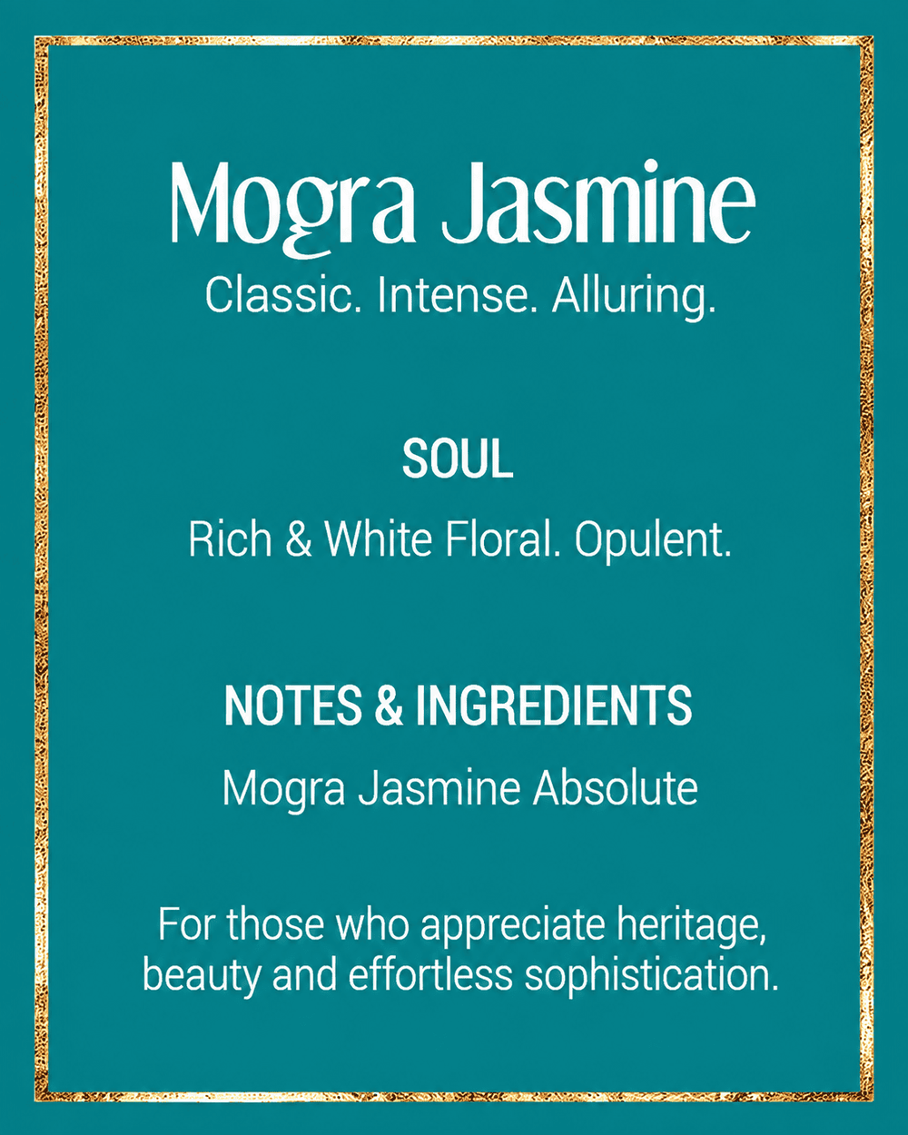 Mogra Jasmine | 3mL / 6mL Attar Perfume Oil Roll-on