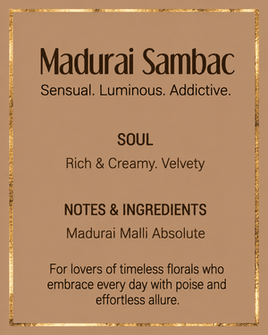 Madurai Sambac | 3mL / 6mL Attar Perfume Oil Roll-on