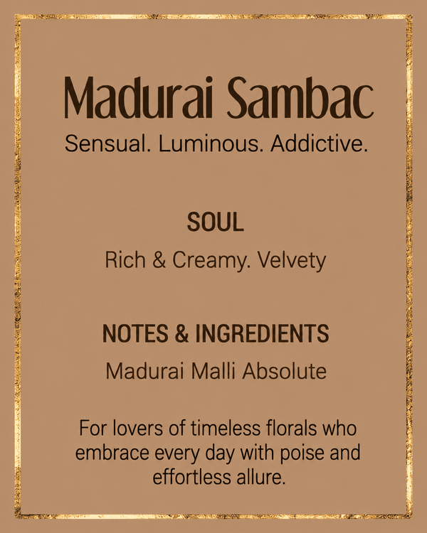 Madurai Sambac | 3mL / 6mL Attar Perfume Oil Roll-on