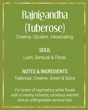 Rajnigandha (Tuberose) – Luxury Attar (Perfume Oil)