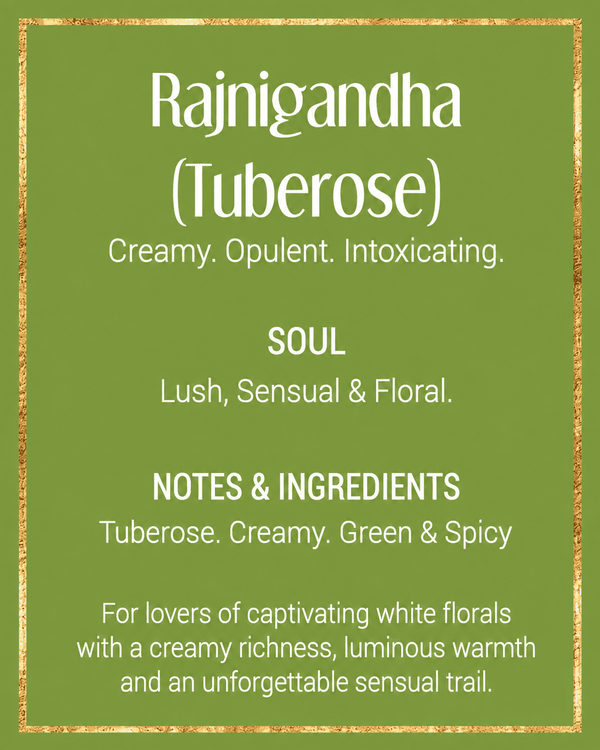 Rajnigandha (Tuberose) – Luxury Attar (Perfume Oil)