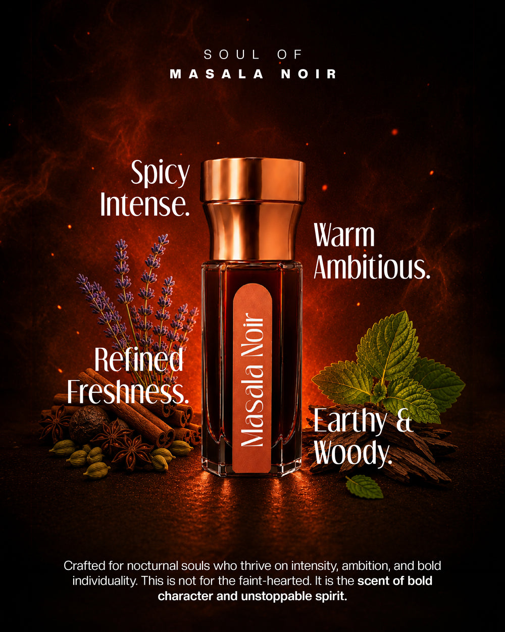 Masala Noir - Luxury Attar (Perfume Oil)
