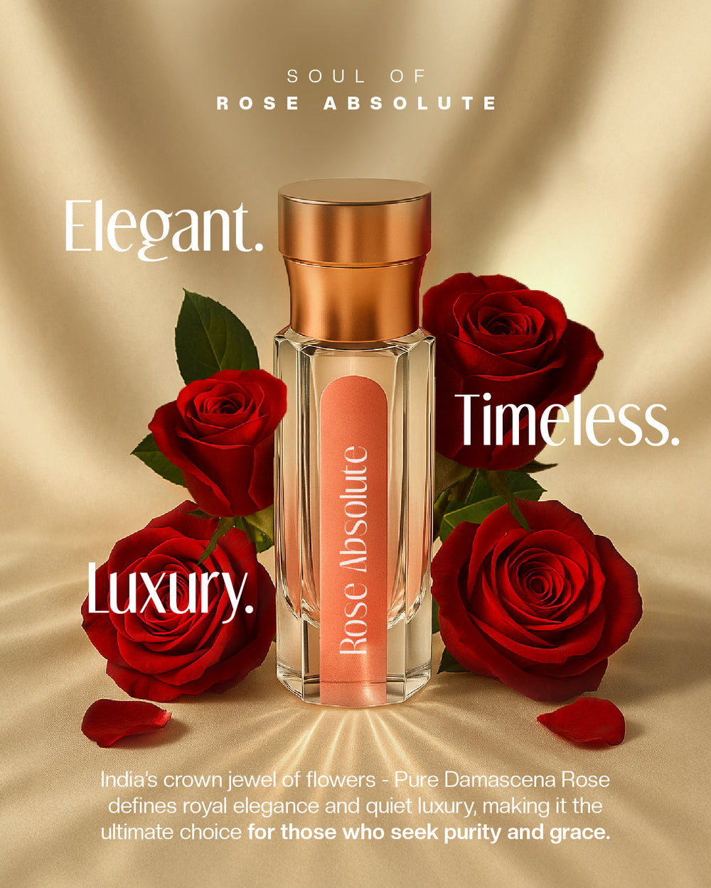 Rose Absolute - Soul extracted from Damascena roses