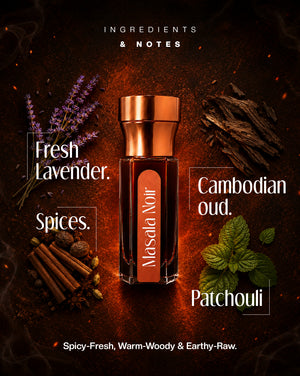 Masala Noir - Luxury Attar (Perfume Oil)