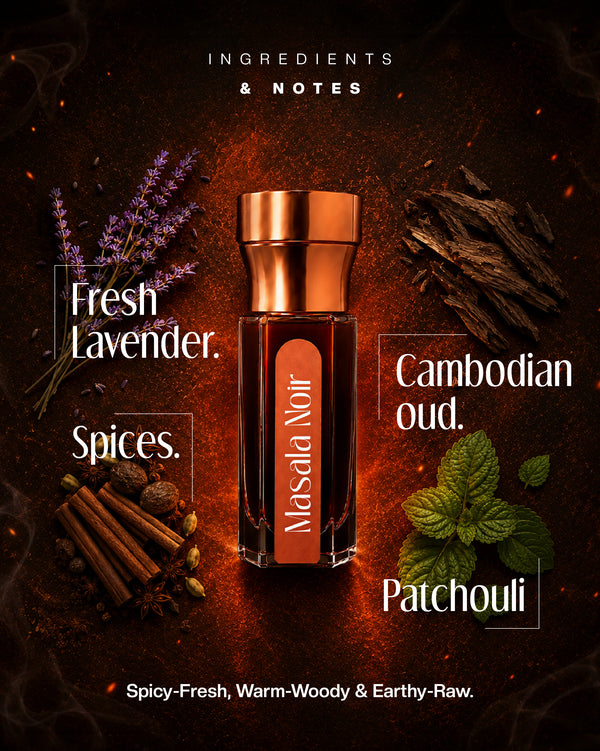 Masala Noir - Luxury Attar (Perfume Oil)