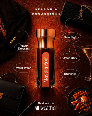 Masala Noir - Luxury Attar (Perfume Oil)