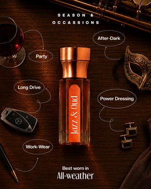 Jazz & Oud — Luxury Attar (Perfume Oil)