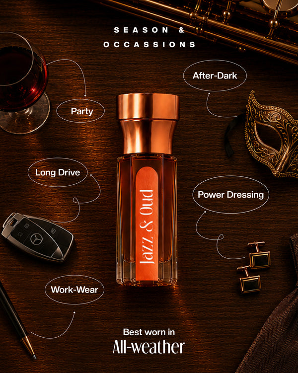 Jazz & Oud — Luxury Attar (Perfume Oil)