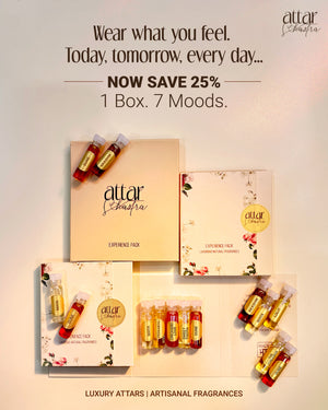 Experience Pack of 7 Bestsellers Attars - Luxury Perfume Oils