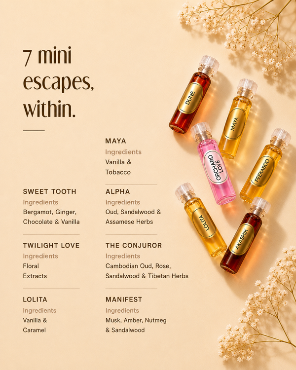 Experience Set - Attars | Luxury Perfume Oils