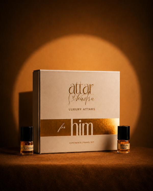 Gift Combo for HIM - 5 Perfume Oil Roll-on x 1mL Travel Set | Experience Set
