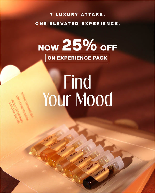 Experience Pack of 7 Bestsellers Attars - Luxury Perfume Oils