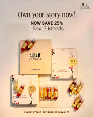 Experience Pack of 7 Bestsellers Attars - Luxury Perfume Oils