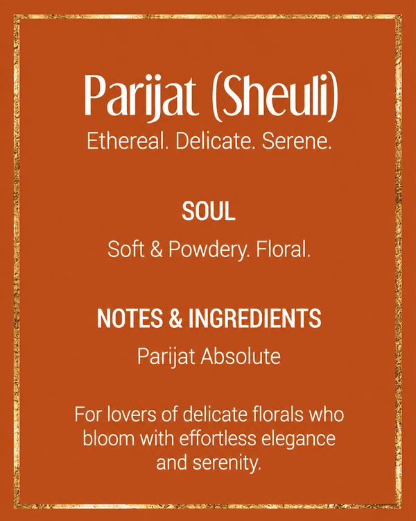 Parijat Absolute (Sheuli) | 3mL / 6mL Attar Perfume Oil Roll-on