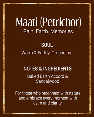Maati (Petrichore) | 3mL | 6mL Attar Perfume Oil Roll-on