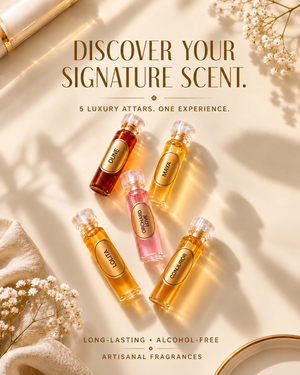Sample Set – 5 Bestseller Unisex Attars