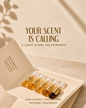 Sample Set – 5 Bestseller Unisex Attars