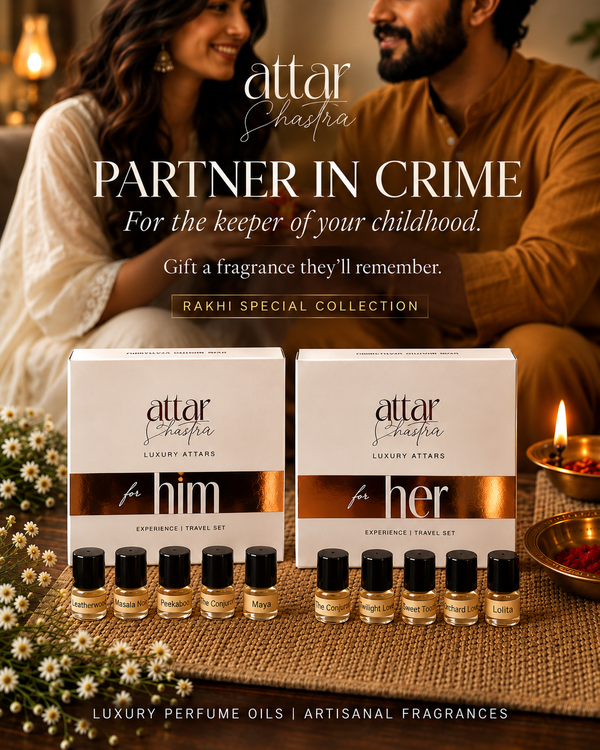 Gift Combo for HIM - 5 Perfume Oil Roll-on x 1mL Travel Set | Experience Set