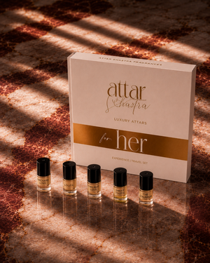 Gift Combo for HER - 5 Perfume Oil Roll-on x 1mL Travel Set | Experience Set