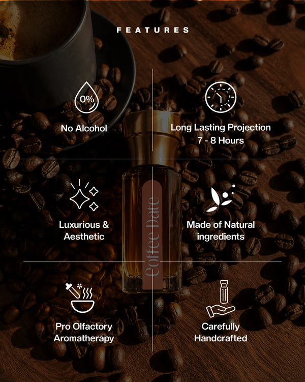 Coffee Date - Luxury Attar (Perfume Oil)