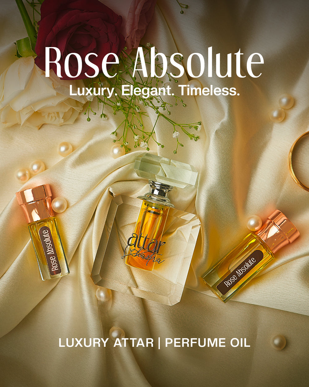 Rose Absolute - Luxury Attar (Perfume Oil)