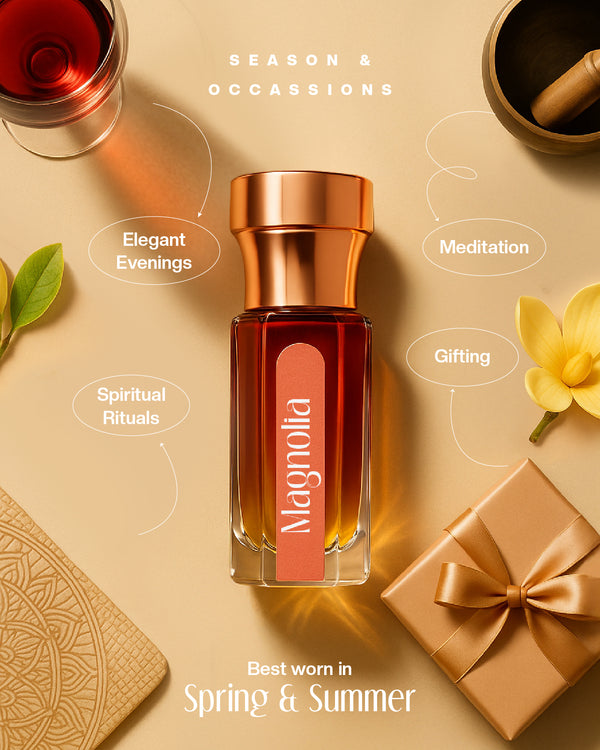 Magnolia - Luxury Attar (Perfume Oil)
