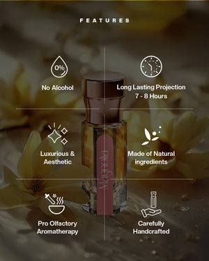 Magnolia - Luxury Attar (Perfume Oil)