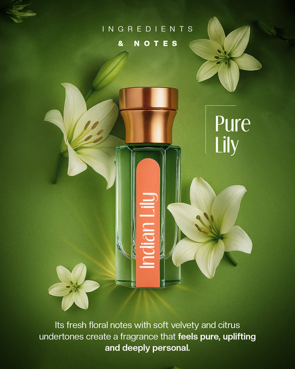 Indian Lily Absolute - Luxury Attar (Perfume Oil)