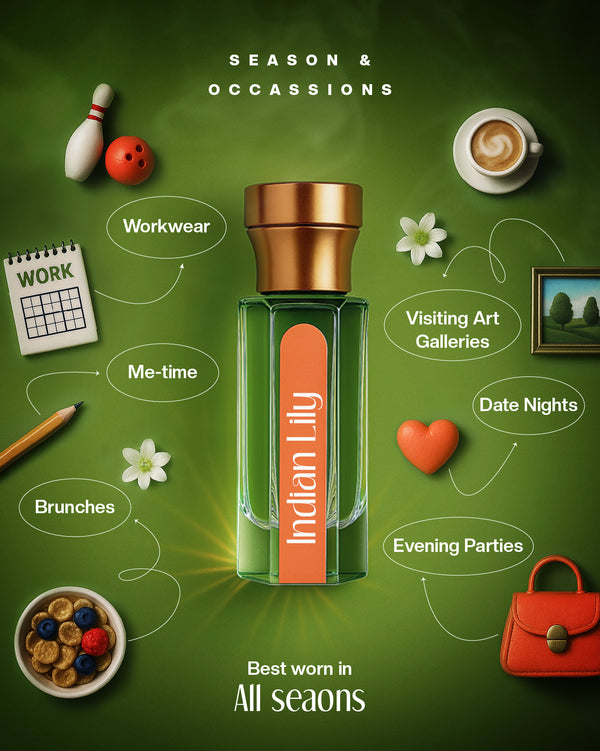 Indian Lily Absolute - Luxury Attar (Perfume Oil)