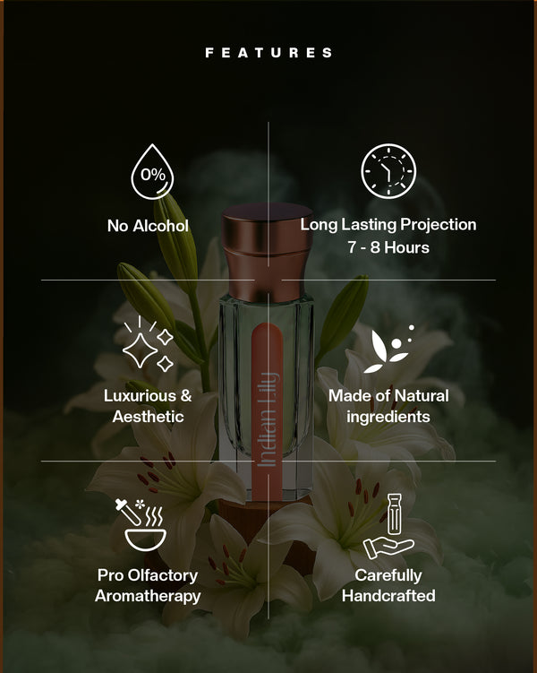 Indian Lily Absolute - Luxury Attar (Perfume Oil)