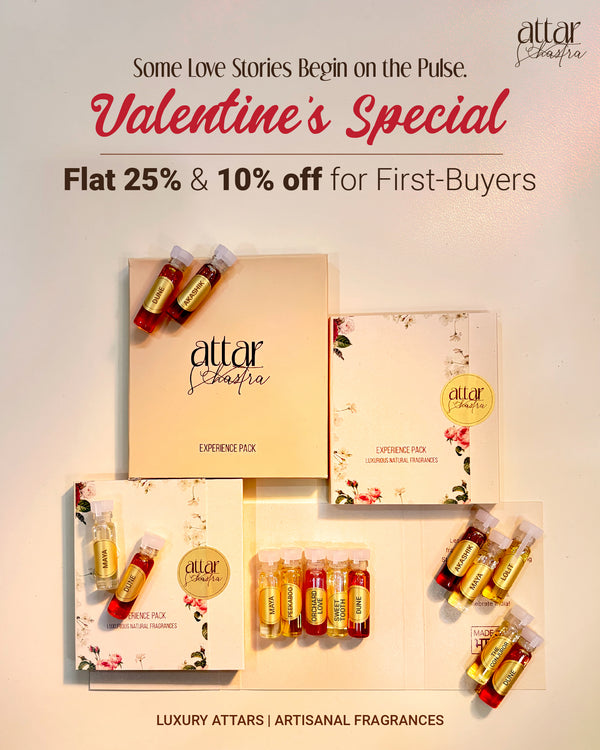 Experience Pack of 8 Bestsellers Attars - Luxury Perfume Oils