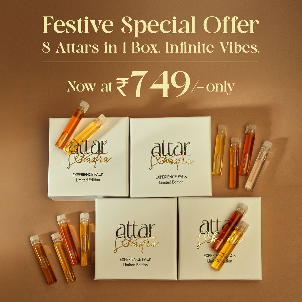 Experience Pack of 8 Bestsellers Attars - Luxury Perfume Oils